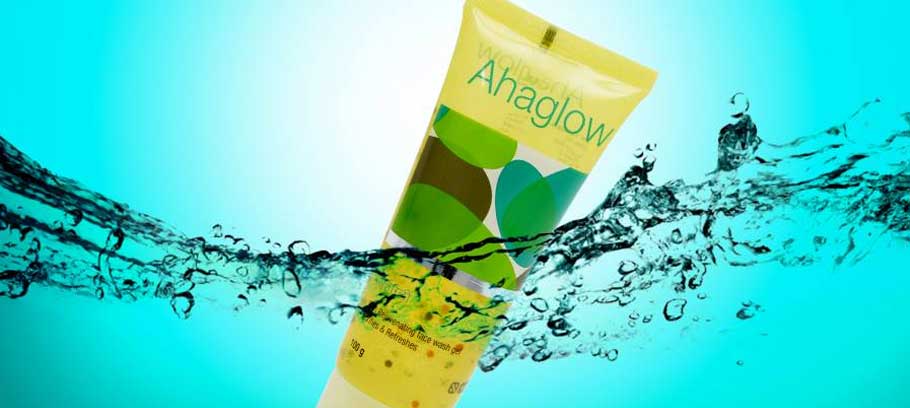 ahaglow travel facewash kit